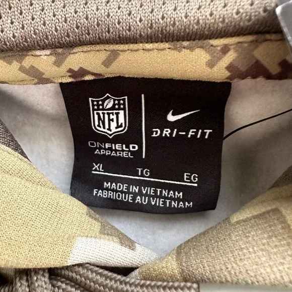 Nike Men’s XL NFL Washington Football Team Salute to Service Sideline Hoodie. - Picture 3 of 8